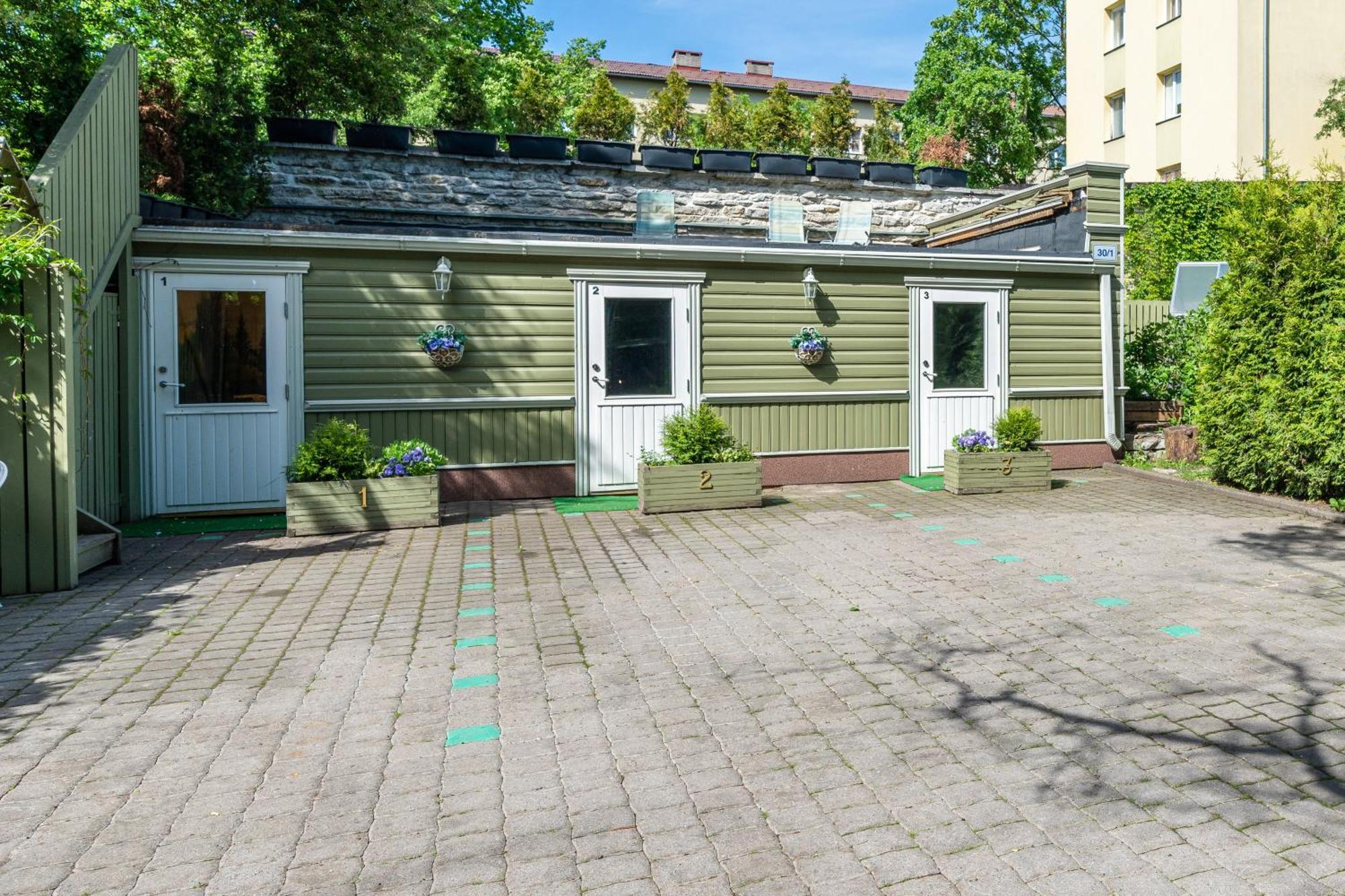 City Center Garden Camping Tallin Exterior foto