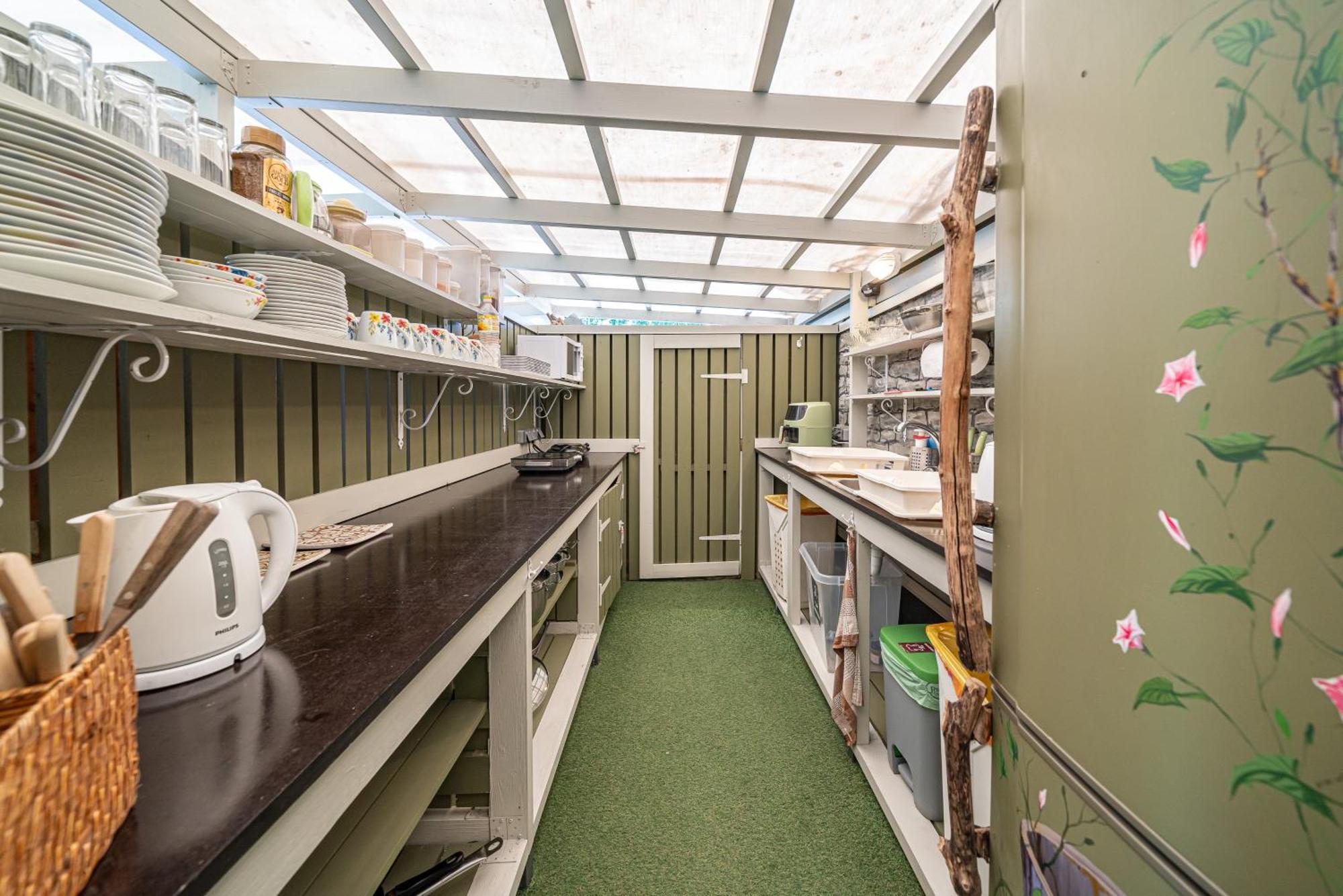 City Center Garden Camping Tallin Exterior foto