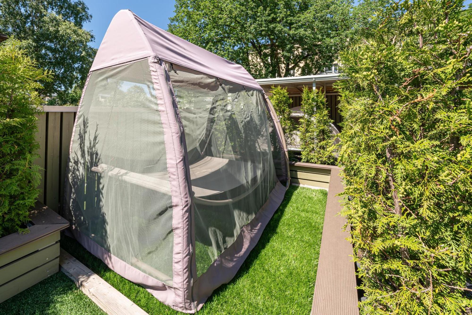 City Center Garden Camping Tallin Exterior foto