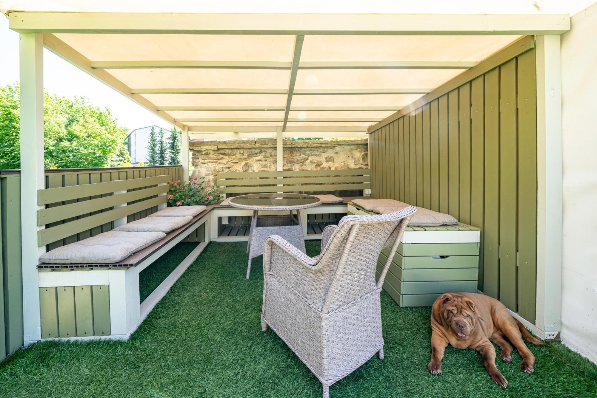 City Center Garden Camping Tallin Exterior foto