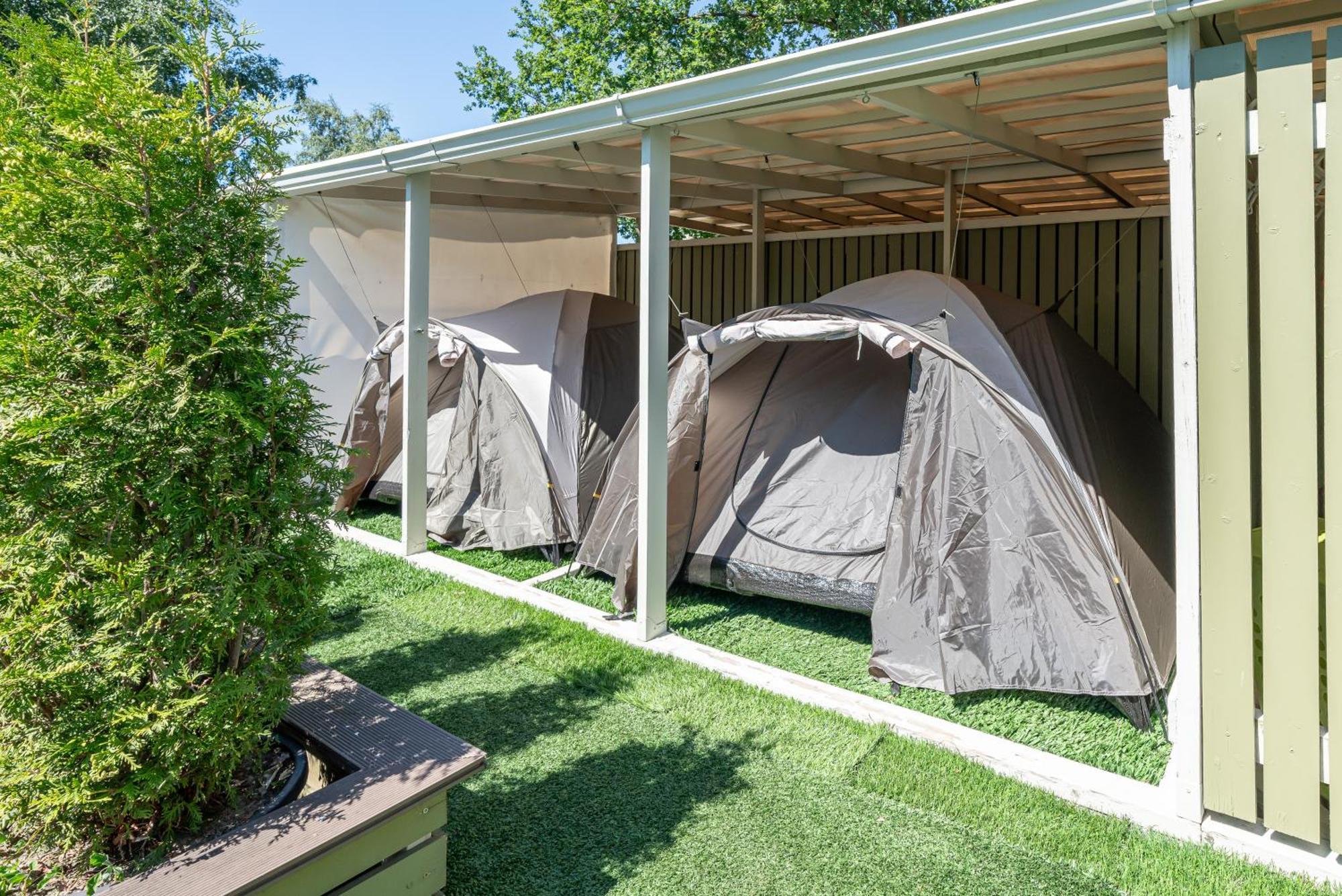 City Center Garden Camping Tallin Exterior foto